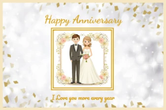 Use Happy Anniversary Template