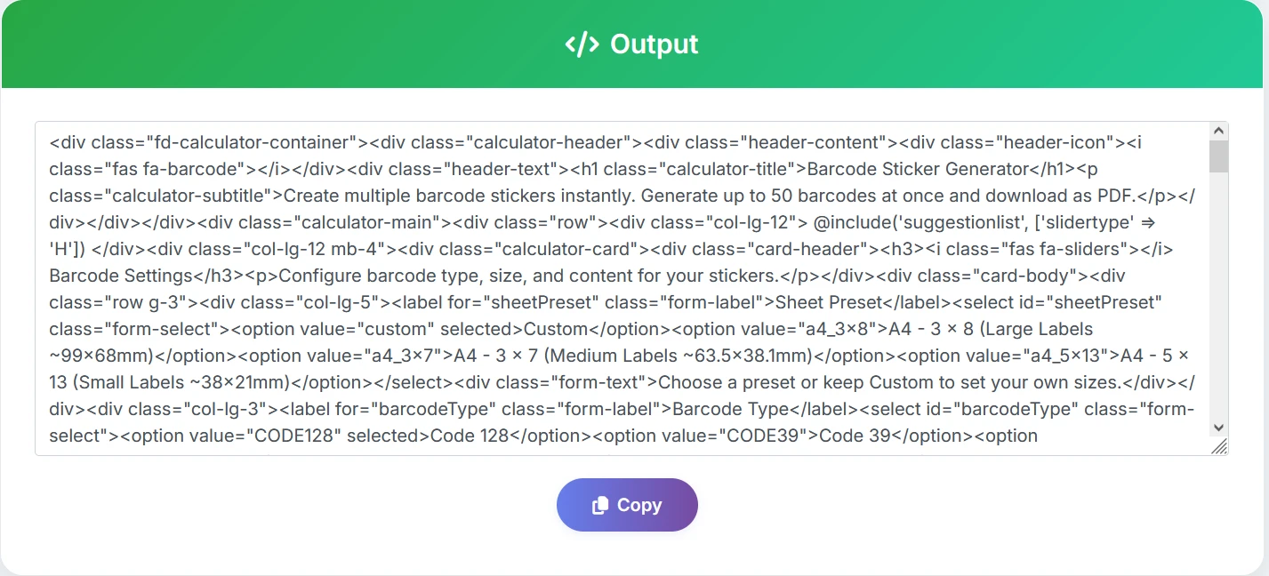 Step 1: Upload Image